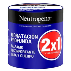 Neutrogena Bálsamo Hidratación Profunda 2x1 (2 botes de 300 ml)