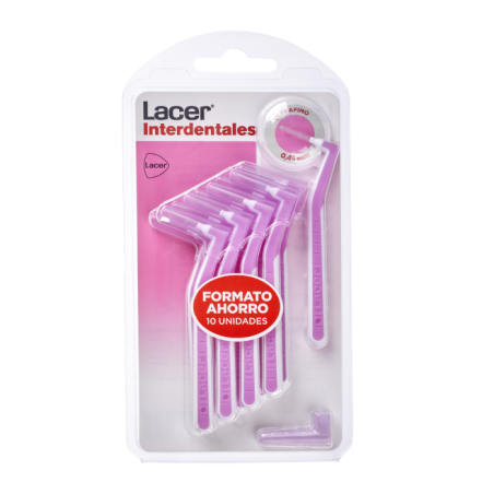Lacer Cepillo Interdental Angular ultrafino 0.45 mm 10 Uds