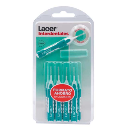 Lacer Cepillo Interdental Recto Extrafino 0.6mm 10 Uds