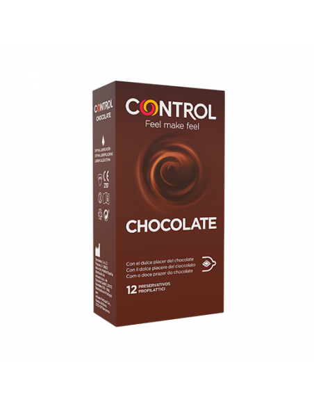 Preservativos Control Chocolate 12 ud | Sexualidad | Farmaelglobo