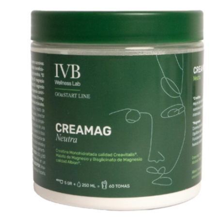 IVB Go & Star Creamag Creatina+Magnesio Sabor Neutro  300g