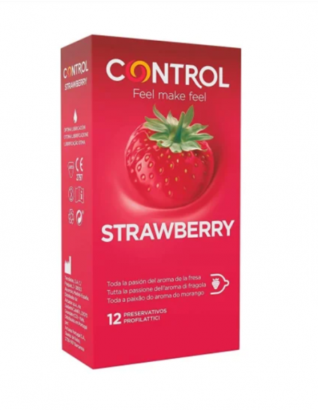 Preservativos Control Strawberry 12 ud. | Sexualidad | Farmaelglobo Preservativos Control Strawberry 12 ud. | Sexualidad | Farmaelglobo