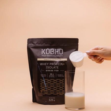 KOBHO  PROTEINA WHEY AISLADA (VAINILLA) 525 G
