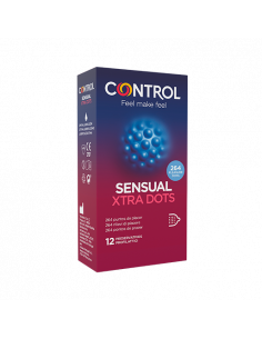 Preservativos Control Sensual Xtra Dots 12 ud. | Sexualidad | Farma...