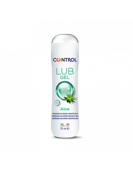 Lubricante Control Gel Aloe 75 ml | Marcas | Farmaelglobo