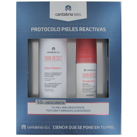 Skin Resist Protocolo Pieles Reactivas: Cleanser + Sérum