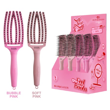 Olivia Garden Fingerbrush Bubble Pink