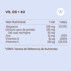 KOBHO VIT D3 + K2 20 VIALES 2