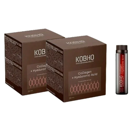 KOBHO COLLAGEN + HYALURONIC ACID DUPLO 2 x 20 viales KOBHO COLLAGEN + HYALURONIC ACID DUPLO 2 x 20 viales