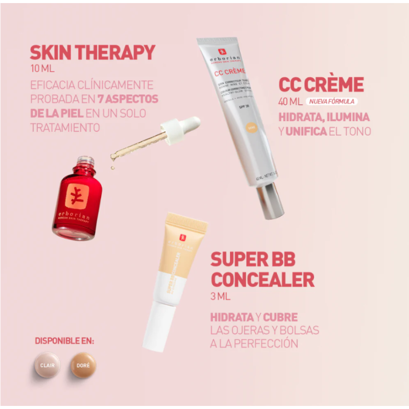 Erborian XMAS KIT Lo mejor de Erborian CLAIR - Edición limitada