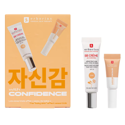 Erborian XMAS KIT Los esenciales efecto "Piel de bebé" DORÉ - Edición limitada