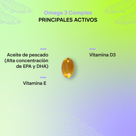 Nutralie Omega 3 Complex 60 Cápsulas blandas