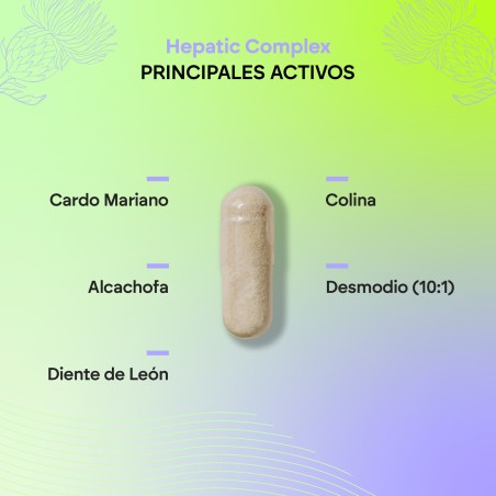 Nutralie Hepatic Complex 60 Cápsulas