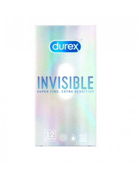Preservativos Durex Invisible 12 ud. | Sexualidad | Farmaelglobo