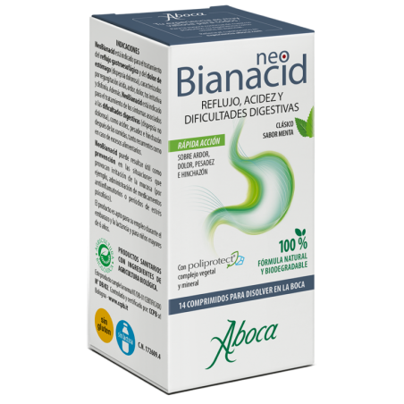 Aboca NeoBianacid 14 comprimidos | Dietética y nutrición | Farmaelg...