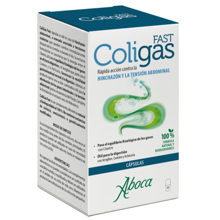 Aboca Coligas Fast 50 cápsulas | Dietética y nutrición | Farmaelglobo