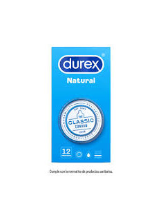 Preservativos Durex Natural 12 ud | Sexualidad | Farmaelglobo