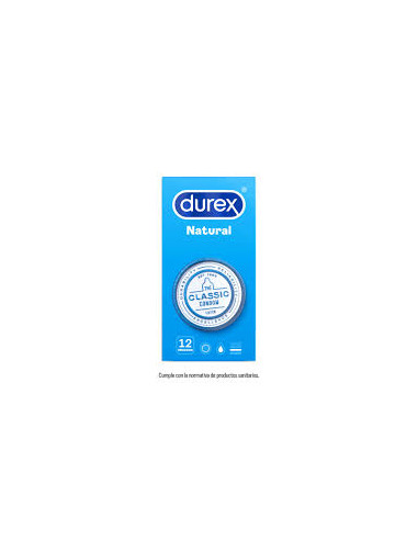Preservativos Durex Natural 12 ud