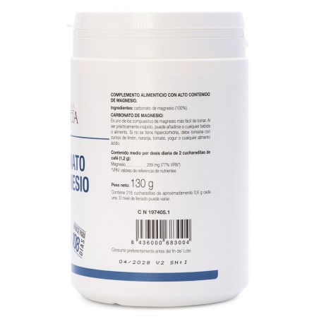 Ana María Lajusticia Carbonato de Magnesio en Polvo 130 g