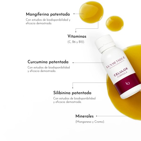 Luxmetique Fórmula Celulox 15 viales | Corporal | Farmaelglobo