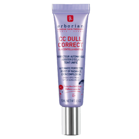 Erborian CC Dull Correct Corrector Iluminador Centella Asiática SPF25 15 ml
