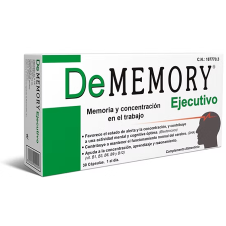 Dememory Ejecutivo 30 Cápsulas
