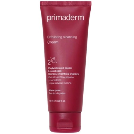 Primaderm Crema Limpiadora Exfoliante Triple Acción 100 ml