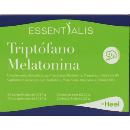 Essentialis Triptófano Melatonina 30 Comprimidos