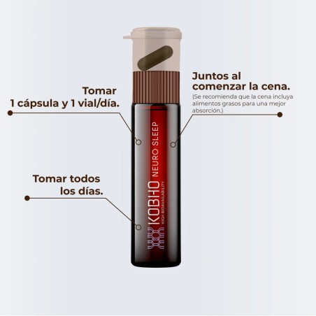 KOBHO NEURO SLEEP 28 VIALES + CAPS
