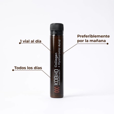 KOBHO COLLAGEN + HYALURONIC ACID 20 VIALES