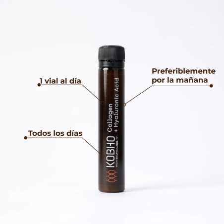 KOBHO COLLAGEN + HYALURONIC ACID DUPLO 2 x 20 VIALES