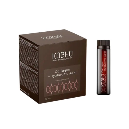 KOBHO COLLAGEN + HYALURONIC ACID DUPLO 2 x 20 VIALES