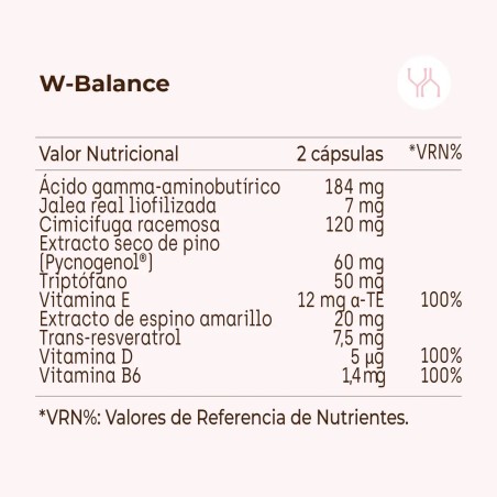 KOBHO W-BALANCE 60 Cápsulas