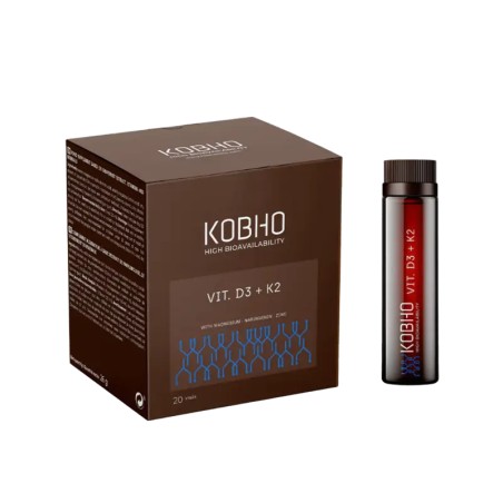 KOBHO VIT D3 + K2 20 VIALES
