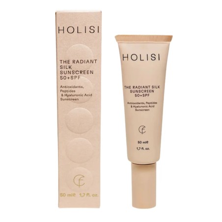 HOLISI Radiant Silk 50 spf Crema Antiedad con Protección Solar