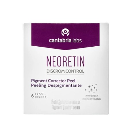Neoretin Discrom Control Peeling Despigmentante 6 discos | Cosmétic...
