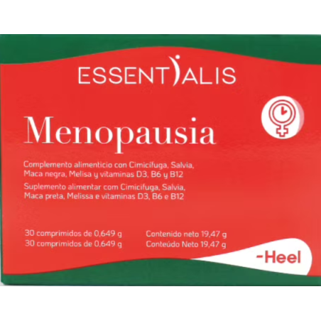 Essentialis Menopausia 30 Comprimidos