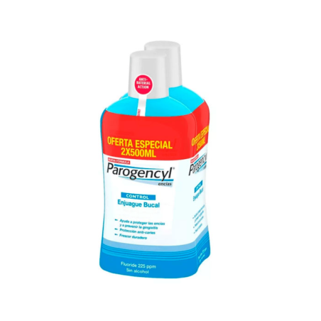 Colutorio Parogencyl Encías 2x500 ml | Higiene | Farmaelglobo