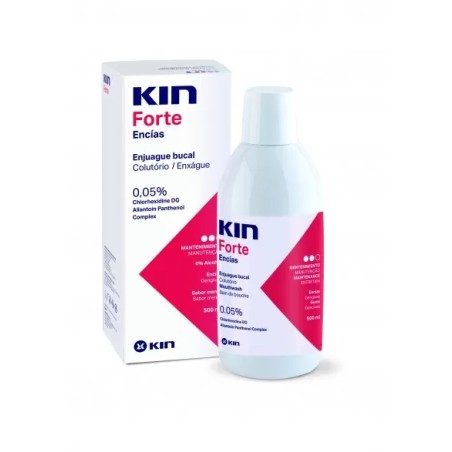 Kin Forte encías enjuague bucal 500 ml | Higiene bucal | Farmaelglobo
