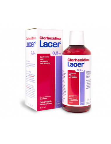 Clorhexidina Lacer 0,2% colutorio 500 ml