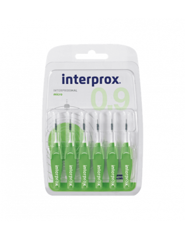 Interprox micro 0.9 cepillo interdental 6 ud