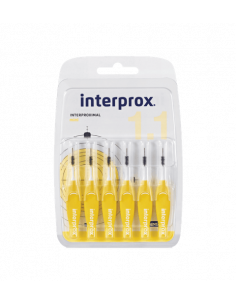 Interprox mini 1.1 cepillo interdental 6 ud | Higiene | Farmaelglobo