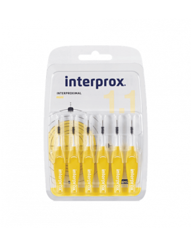 Interprox mini 1.1 cepillo interdental 6 ud