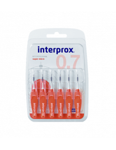 Interprox super micro 0.7 cepillo interdental 6 ud | Higiene | Farm...