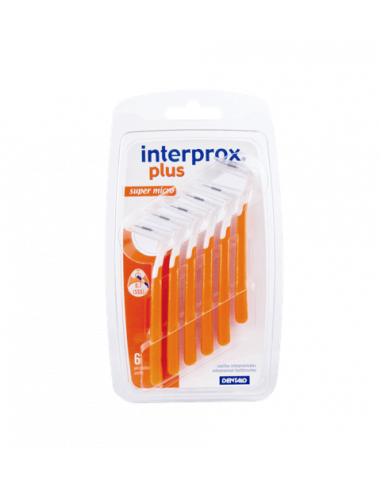 Interprox plus super micro 0.7 cepillo interdental 6 ud