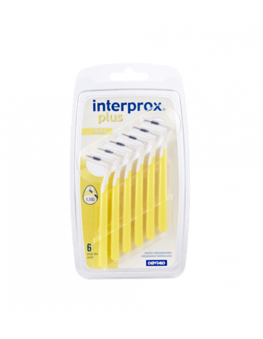 Interprox plus mini 1.1 cepillo interdental 6 ud