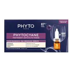 PHYTOCYANE Ampollas Tratamiento Anticaída Progresiva mujer 12 ampol...