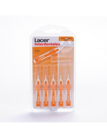 Lacer interdental extrafino suave 0.5 mm 6 ud | Higiene | Farmaelglobo