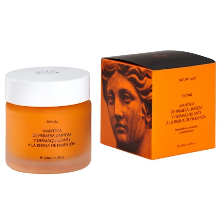 Arturo Alba Fórmula: Manteca de Primera Limpieza y Desmaquillante a la Resina de pimentón 125 ml