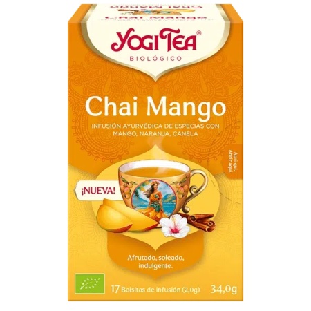 Yogi Tea Chai Mango 17 Bolsitas